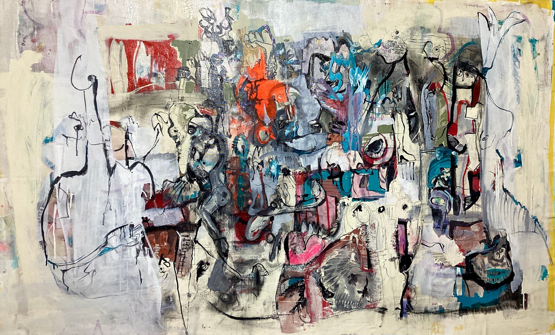 Vanishing Vibrance Painting